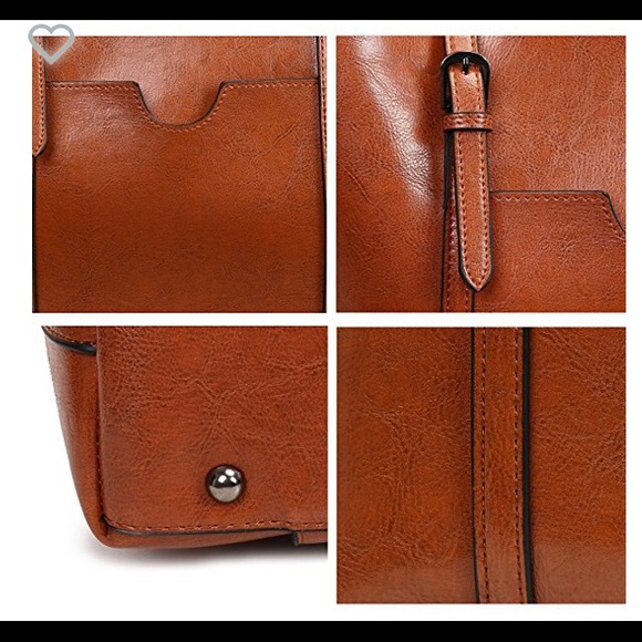 🔆Top Handle Shoulder Bag/Tote/Satchel in Brown - Picture 5 of 6